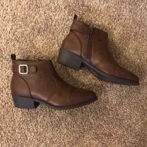 Leather Ankle Boots